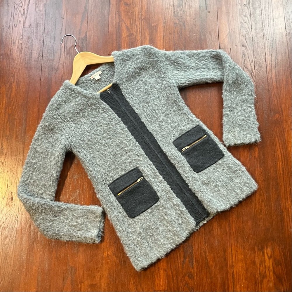 Crewcuts Zip Front Sweater - Picture 2 of 7